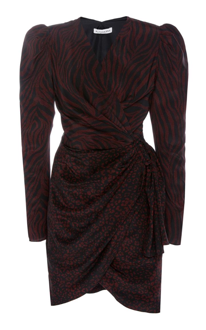 Altuzarra Annette Printed Silk Mini Dress
