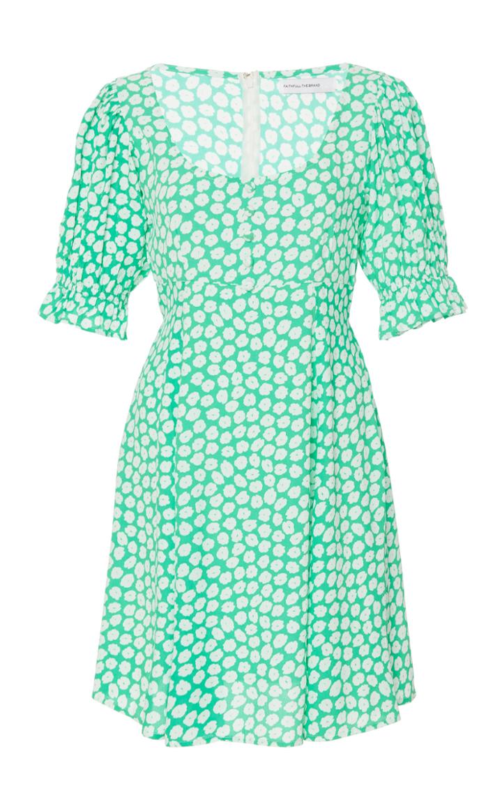 Moda Operandi Faithfull The Brand La Barben Mini Dress Size: S