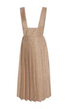 Maison Pre Pleated Overall Dress