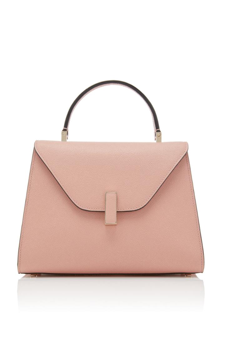 Valextra Iside Medium Leather Shoulder Bag