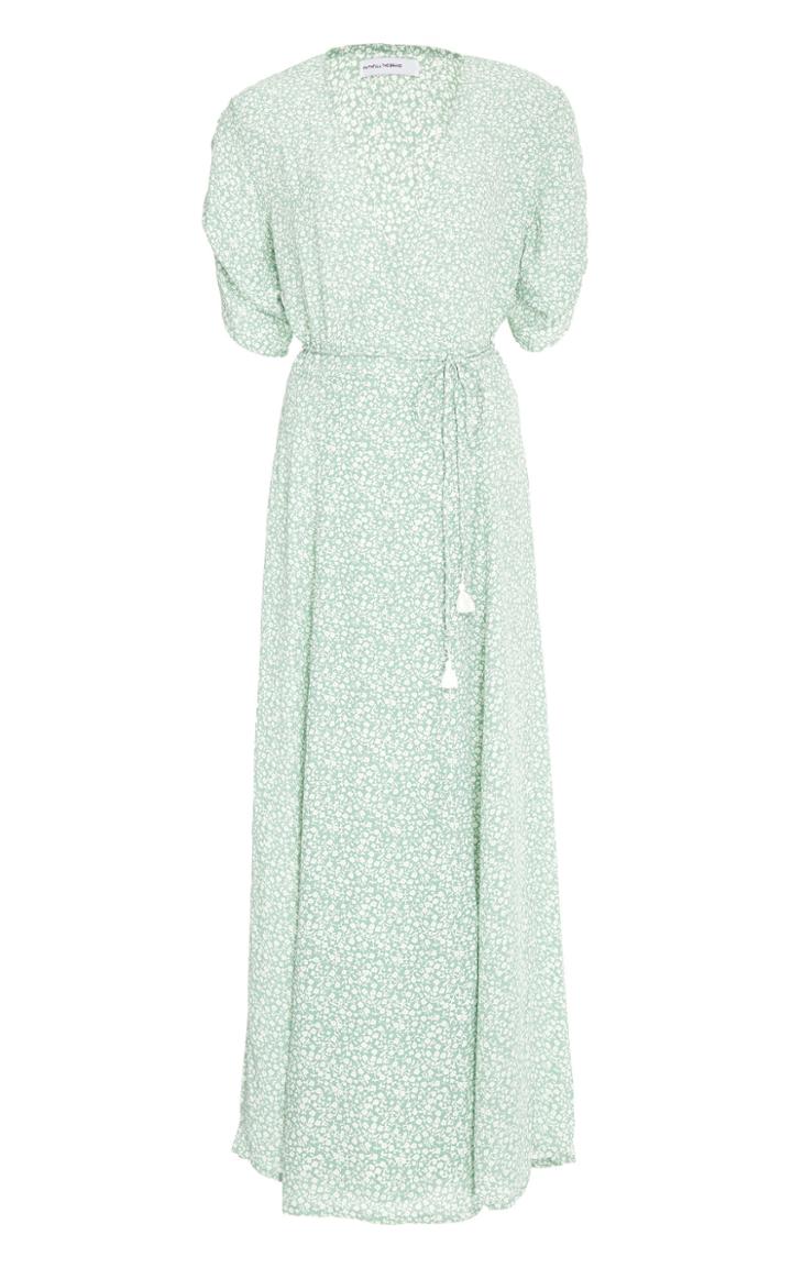 Faithfull Chiara Short Sleeve Wrap Dress