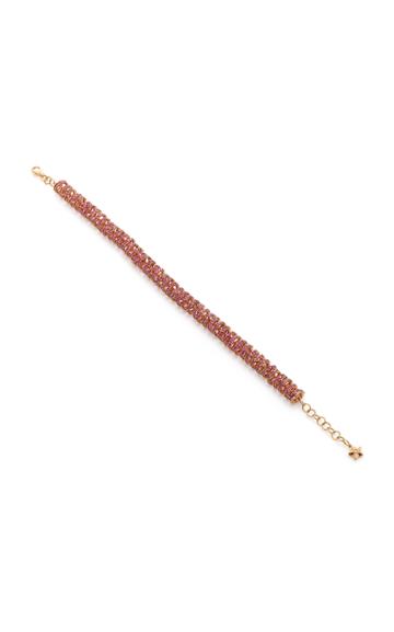 Ofira Ruby Disk Bracelet