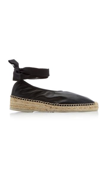 Hereu Caprala Lace-up Leather Espadrilles