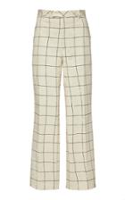 Moda Operandi Giambattista Valli Checked High-rise Straight-leg Pants Size: 40