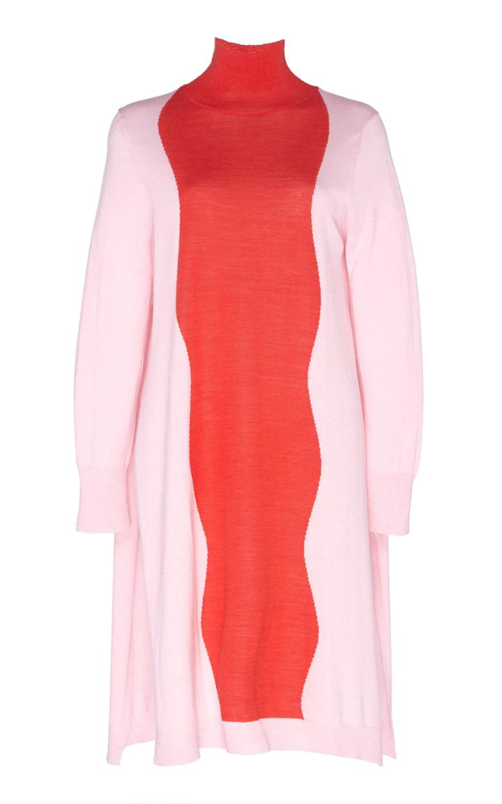 Delpozo Bi-color Merino Wool Sweater
