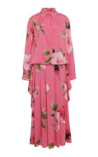 Moda Operandi Valentino Printed Silk-blend Dress