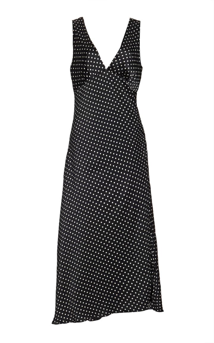 Moda Operandi Ciao Lucia Caterina Silk Polka Dot Dress