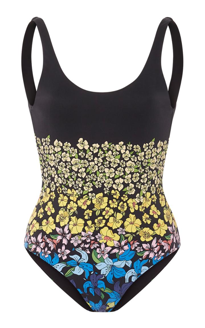 Onia Rachel Floral-print Swimsuit