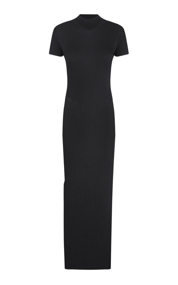 Moda Operandi Anna October Ksenia Ribbed Turtleneck Maxi Dress