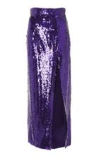 16arlington Slit-hem Sequin Midi Skirt