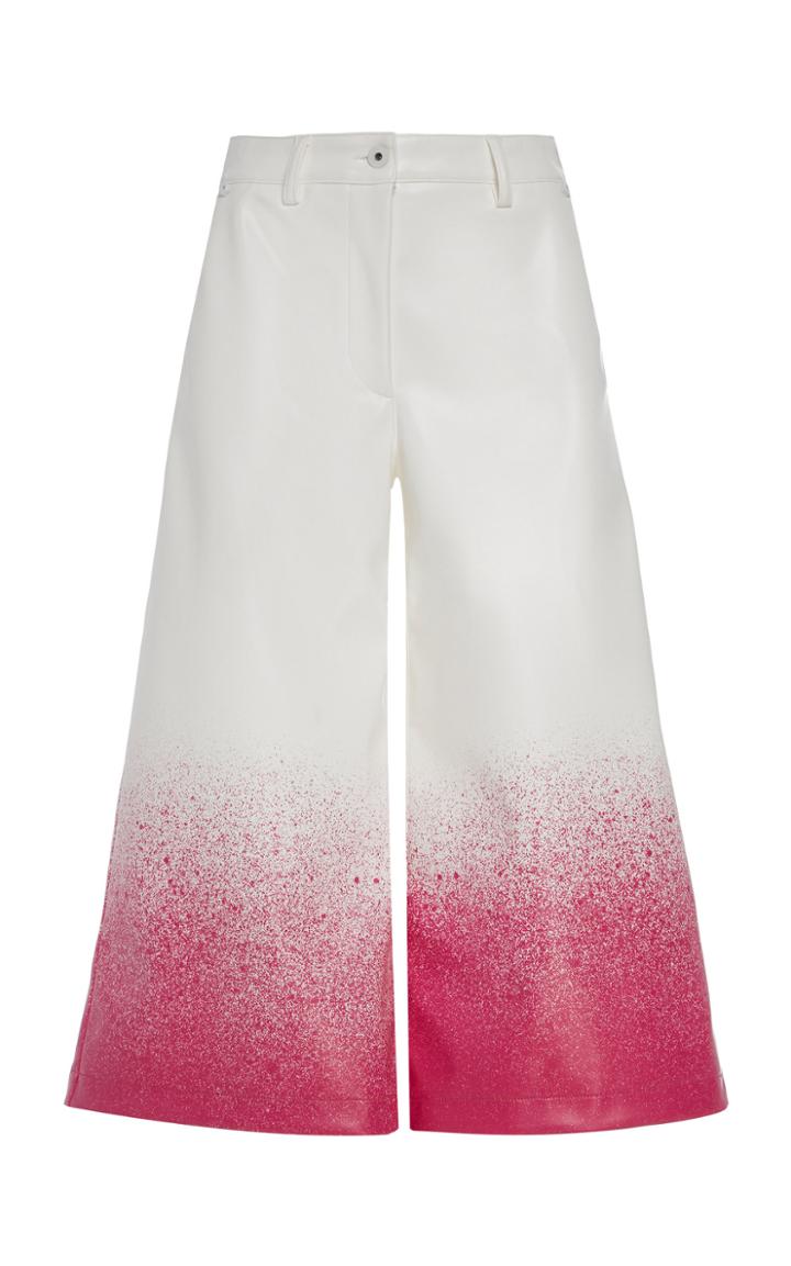 Off-white C/o Virgil Abloh Degrade Coated Ombre Culotte Pants