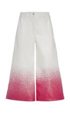 Off-white C/o Virgil Abloh Degrade Coated Ombre Culotte Pants