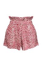Moda Operandi Cloe Cassandro Jamie Printed Silk Shorts Size: Xs