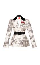 Marianna Senchina Embellished Toile Blazer