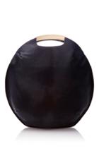 Delpozo Large Pony Hair Moon Bag