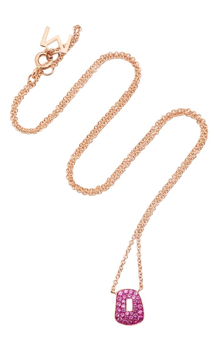 Mattioli Puzzle Necklace With Pink Sapphires