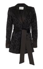 Alexis Ashling Floral Jacquard Blazer-style Romper