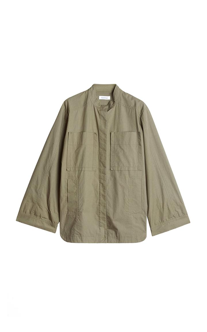 Moda Operandi Rodebjer Maithe Oversized Cotton Poplin Shirt Jacket