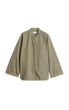 Moda Operandi Rodebjer Maithe Oversized Cotton Poplin Shirt Jacket