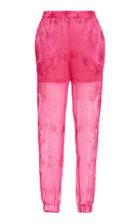 Roopa Delicate Overlay Jogger Pant