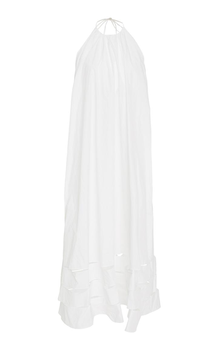 Cult Gaia Solene Paneled Hem Trapeze Dress