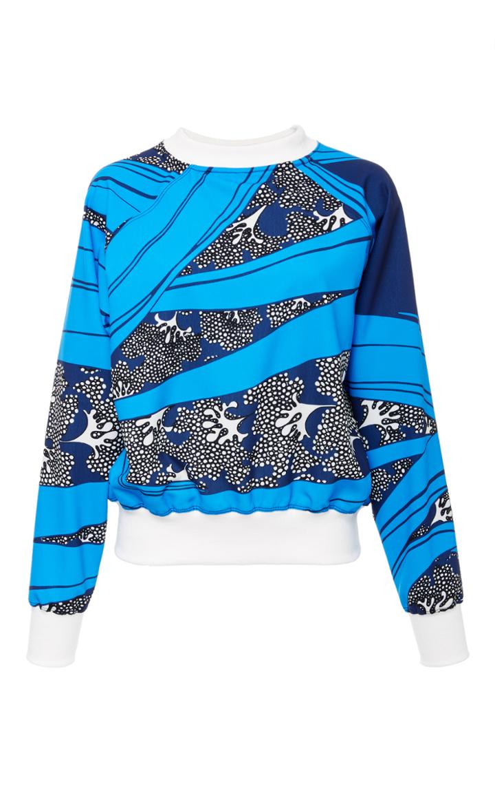 Warm Salty Printed Top