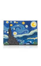 Moda Operandi Olympia Le-tan Van Gogh Starry Night Embroidered Clutch