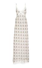 Brock Collection Floral-print Cotton-blend Maxi Dress