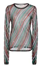 Diane Von Furstenberg Sheer Crewneck Jumper