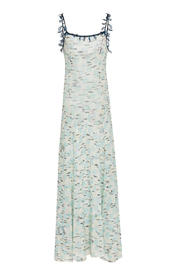 Missoni Sleeveless Crochet-knit Dress
