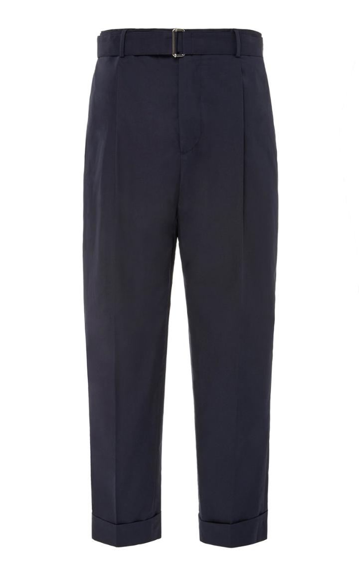Officine Gnrale Hugo Cotton Poplin Belted Pants