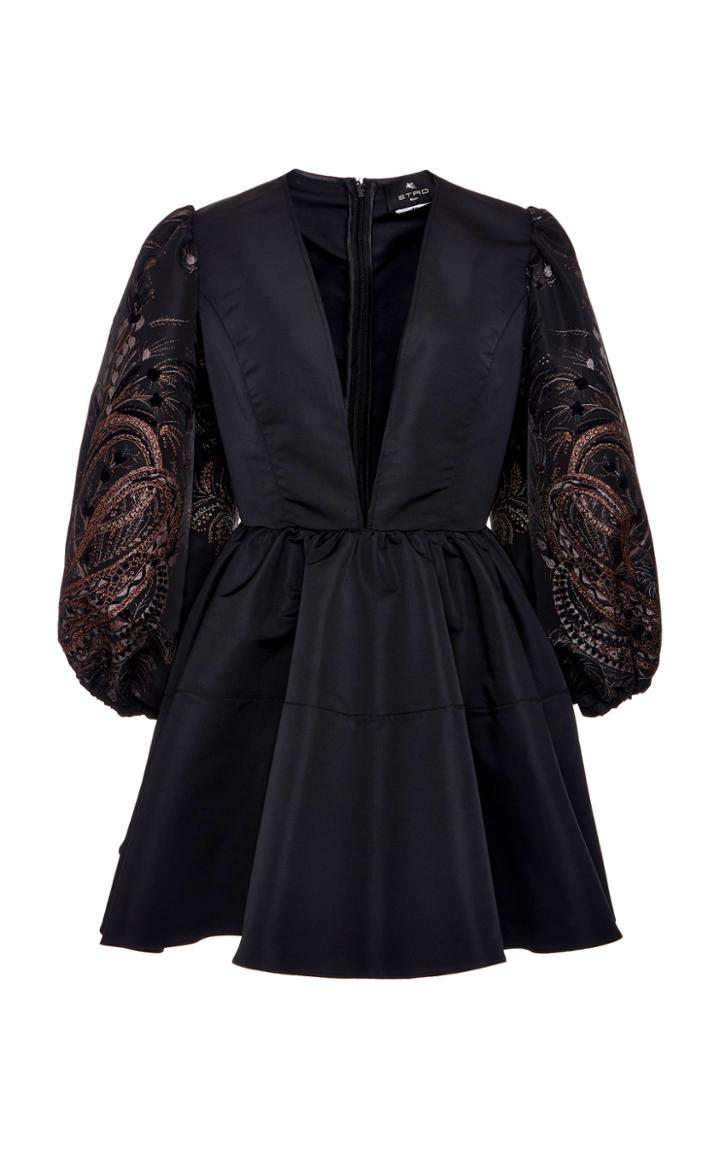 Moda Operandi Etro Embellished Satin Mini Dress
