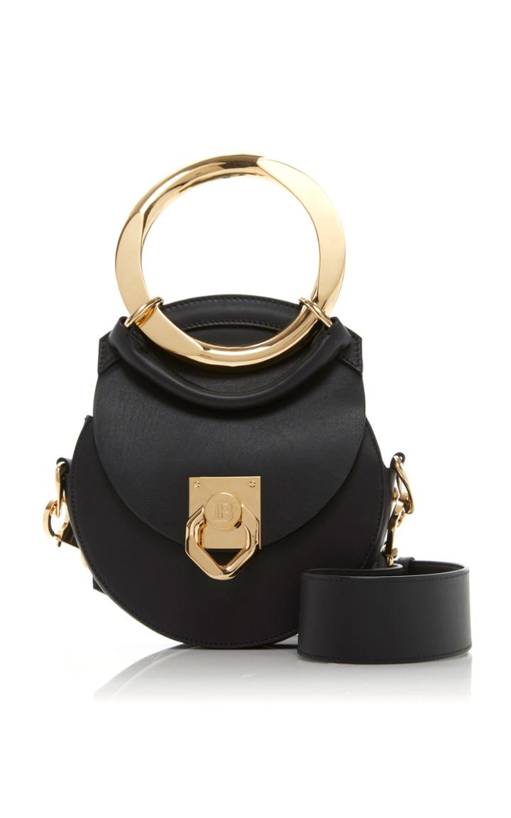 Balmain Huit Leather Bag