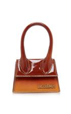 Jacquemus Le Chiquito Ombr Patent-leather And Suede Bag