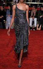 Christian Siriano Sequin Embellished One Strap Dress