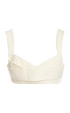 Atoir Nights Like These Crepe Cropped Top
