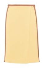 Moda Operandi Miu Miu Knit Wrap Skirt