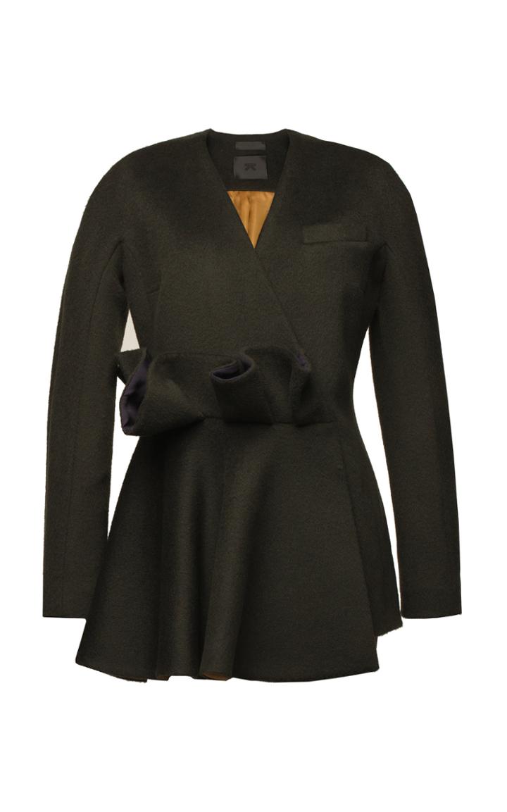 Lake Studio Ruffle Flared Jacket