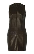 Tre By Natalie Ratabesi Maia Leather Mini Dress