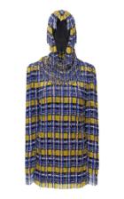 Versace Silk Georgette Fringe Dress