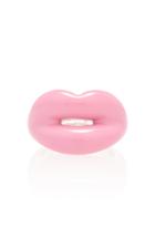 Moda Operandi Hot Lips By Solange Bubble Gum Pink Hotlips Ring
