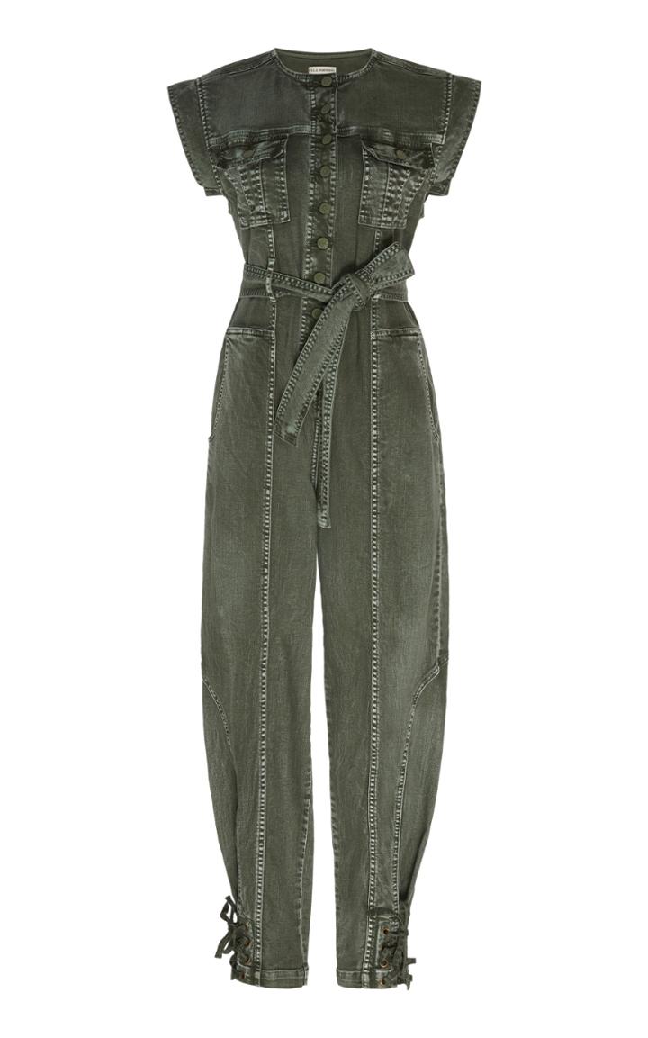 Moda Operandi Ulla Johnson Adair Cotton Jumpsuit Size: 0