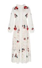 Vivetta Huelva Floral Embroidered Lace Dress
