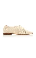 Moda Operandi Gabriela Hearst Dione Lace Up Flats Size: 35