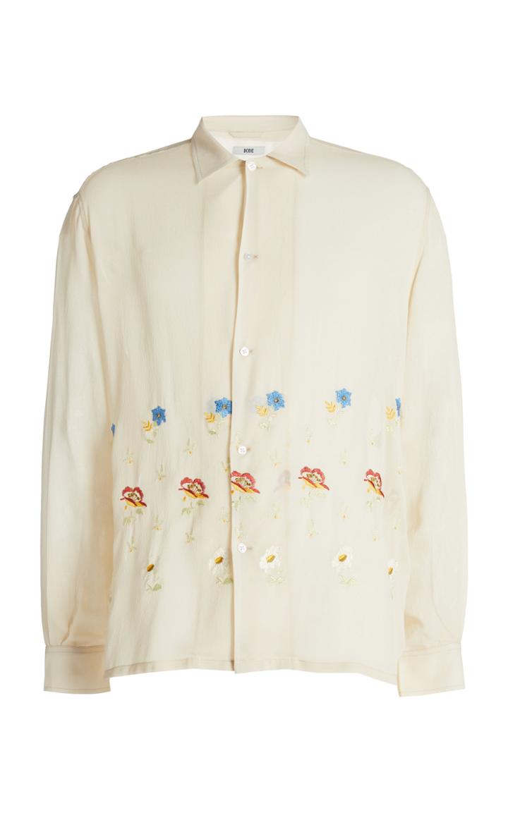 Moda Operandi Bode Mitchell Floral Shirt