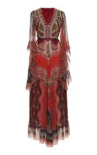 Moda Operandi Etro Patchwork Printed Silk Dress Size: 38