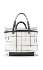 Proenza Schouler Ps19 Small Plaid Leather Tote Bag