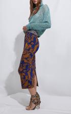 Moda Operandi Missoni Gonna Printed Knit Maxi Skirt