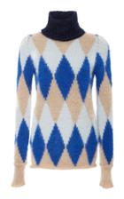 Tory Burch Libby Argyle Sweater