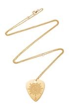 Jenny Dee Golden Gratitude Mandalic Necklace